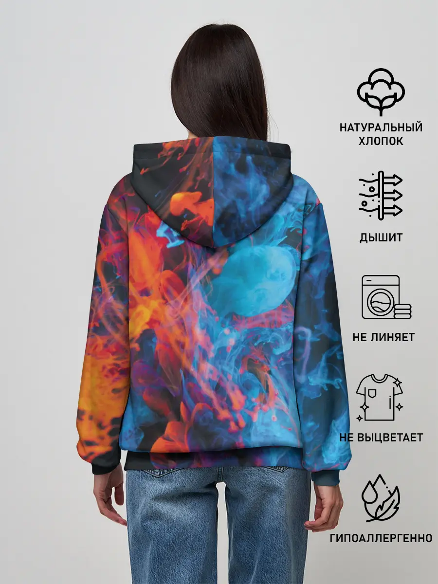 Женское худи / Metro Fire