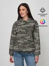 Женское худи / Именной камуфляж. Игорь