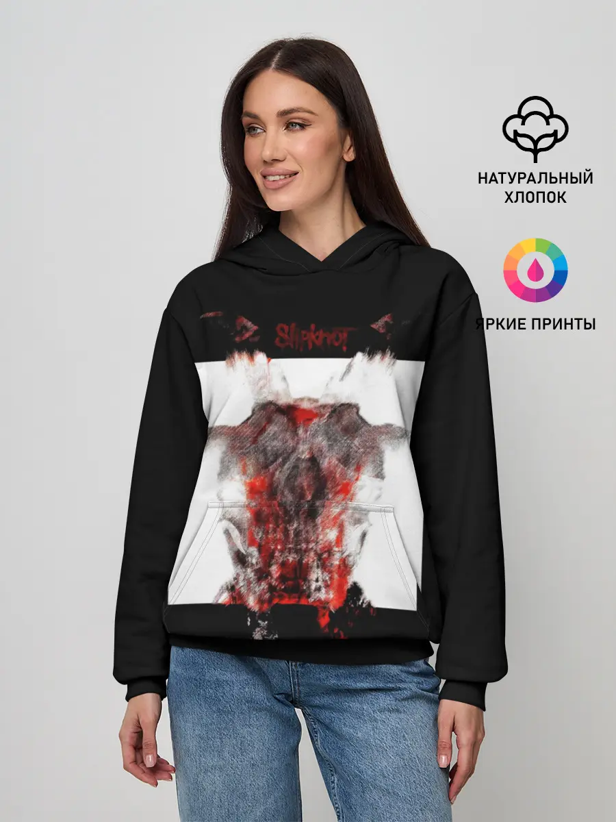 Женское худи / Slipknot All Out Life