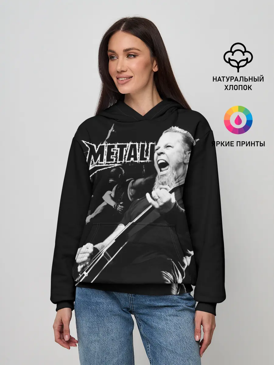Женское худи / Metallica
