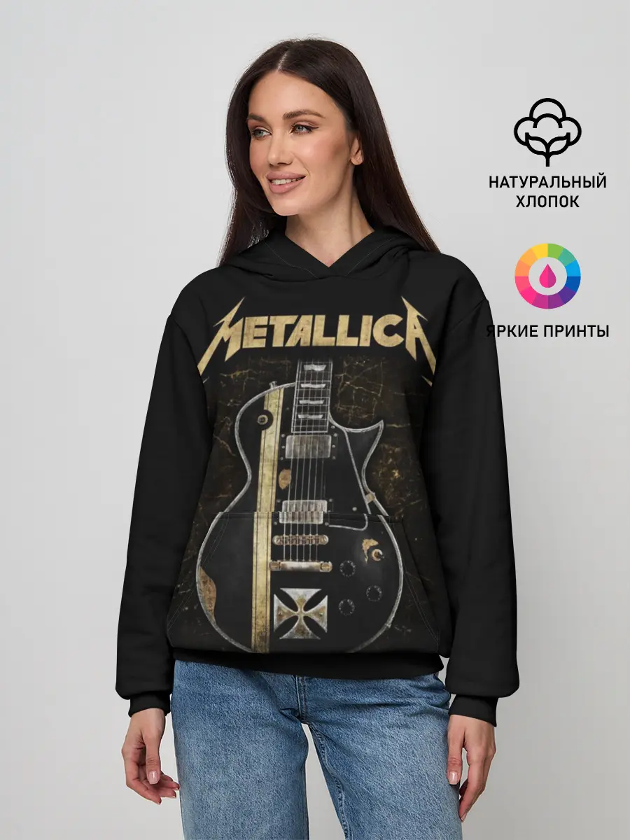 Женское худи / Metallica
