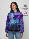 Женское худи / League Of Legends Neon Dragon