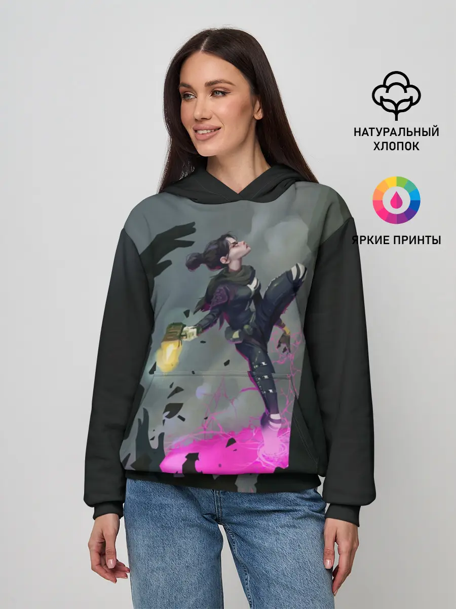 Женское худи / APEX LEGENDS - Wraith