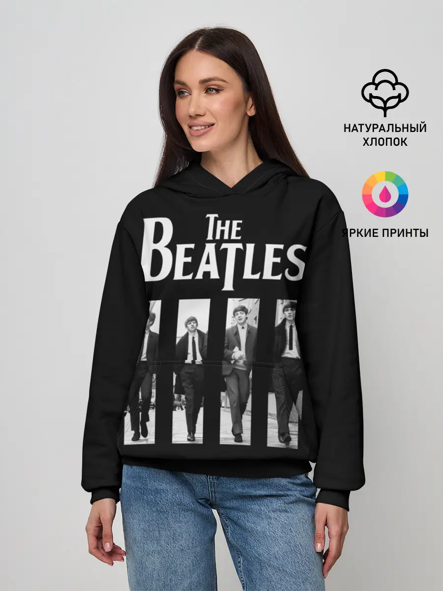 Женское худи / The Beatles