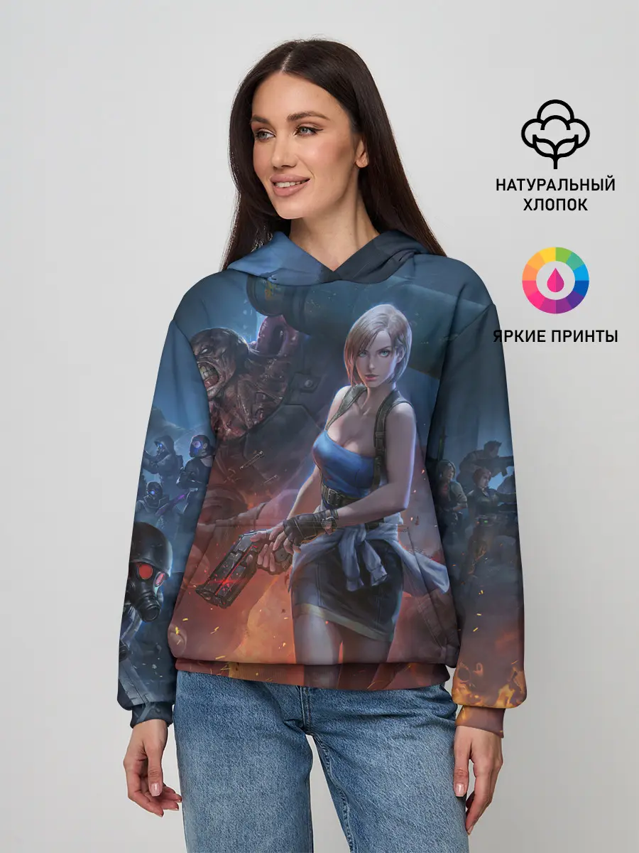 Женское худи / RESIDENT EVIL | ОБИТЕЛЬ ЗЛА