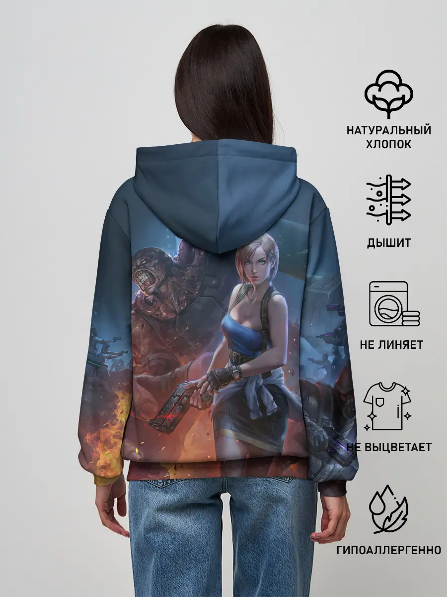 Женское худи / RESIDENT EVIL | ОБИТЕЛЬ ЗЛА