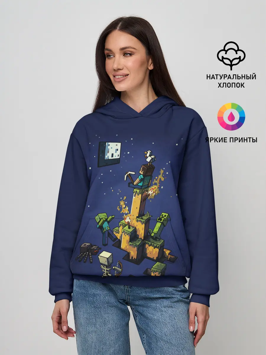 Женское худи / MINECRAFT