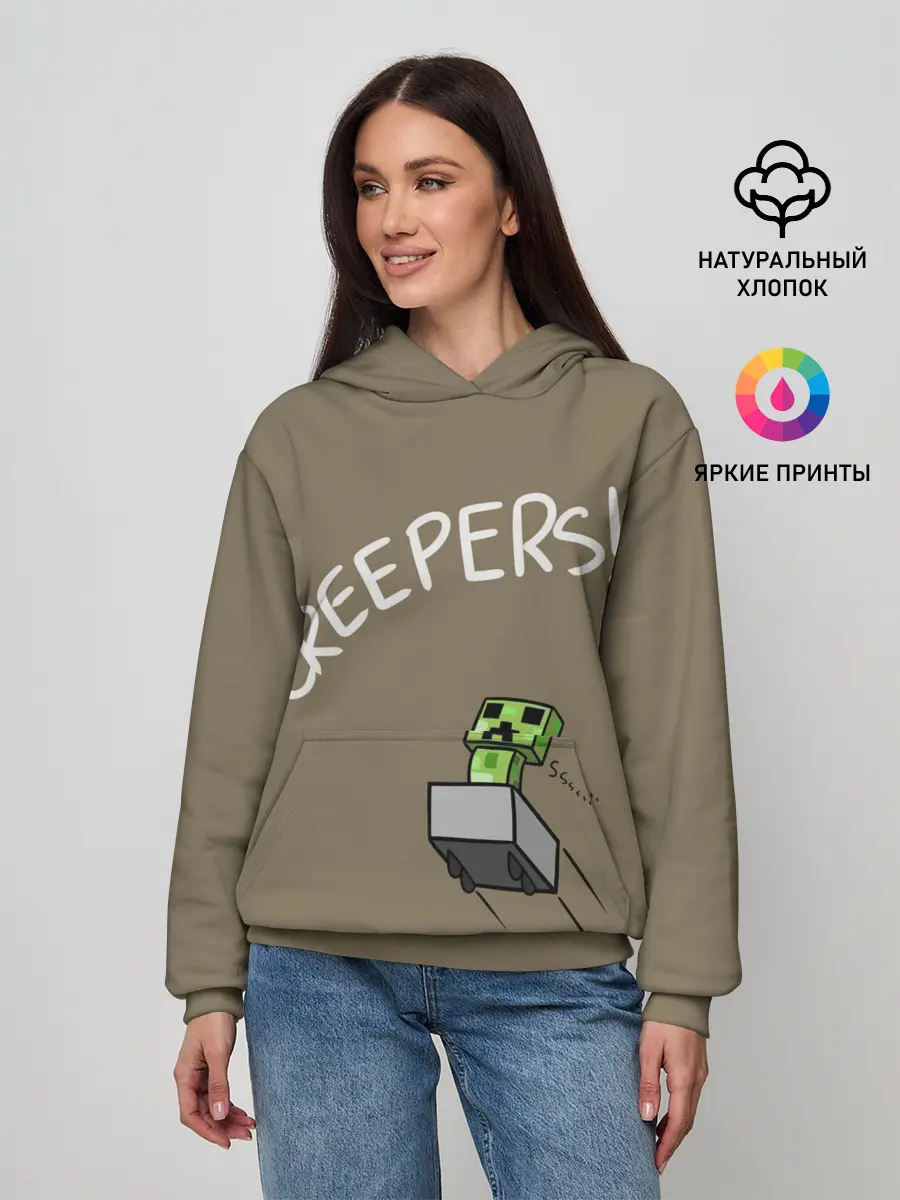 Женское худи / MINECRAFT