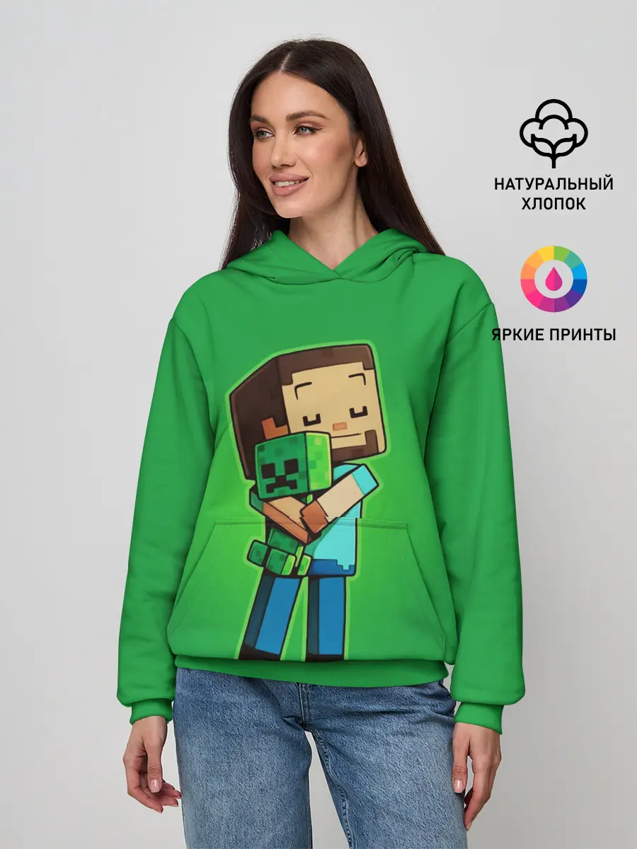 Женское худи / MINECRAFT
