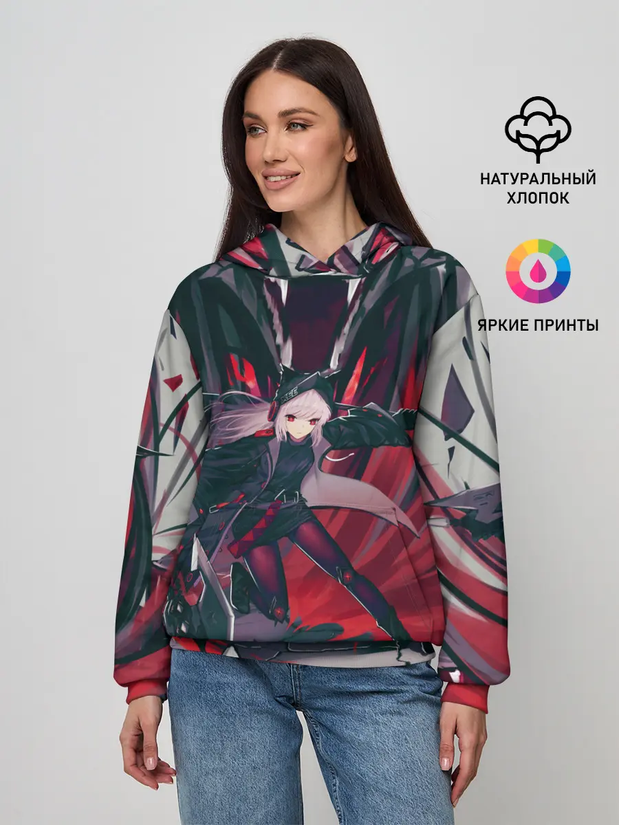 Женское худи / Pixiv Fantasia Anastasia