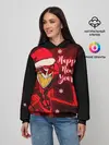 Женское худи / Новогодний Отель Хазбин