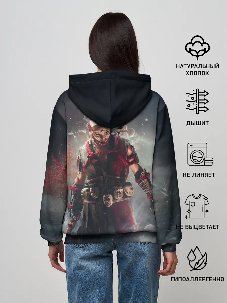 Женское худи / Shadows of the Hitokiri art