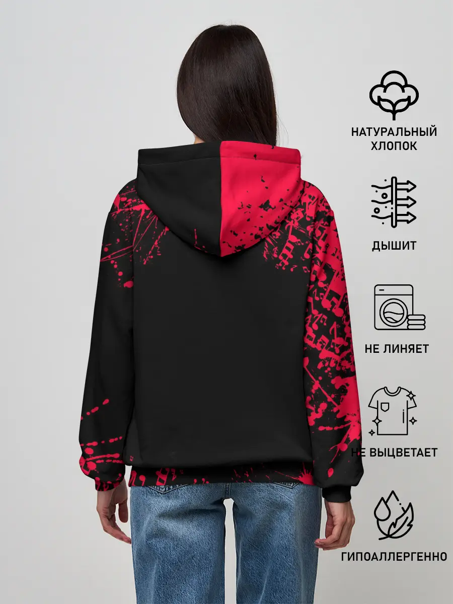 Женское худи / HAZBIN HOTEL ALASTOR.