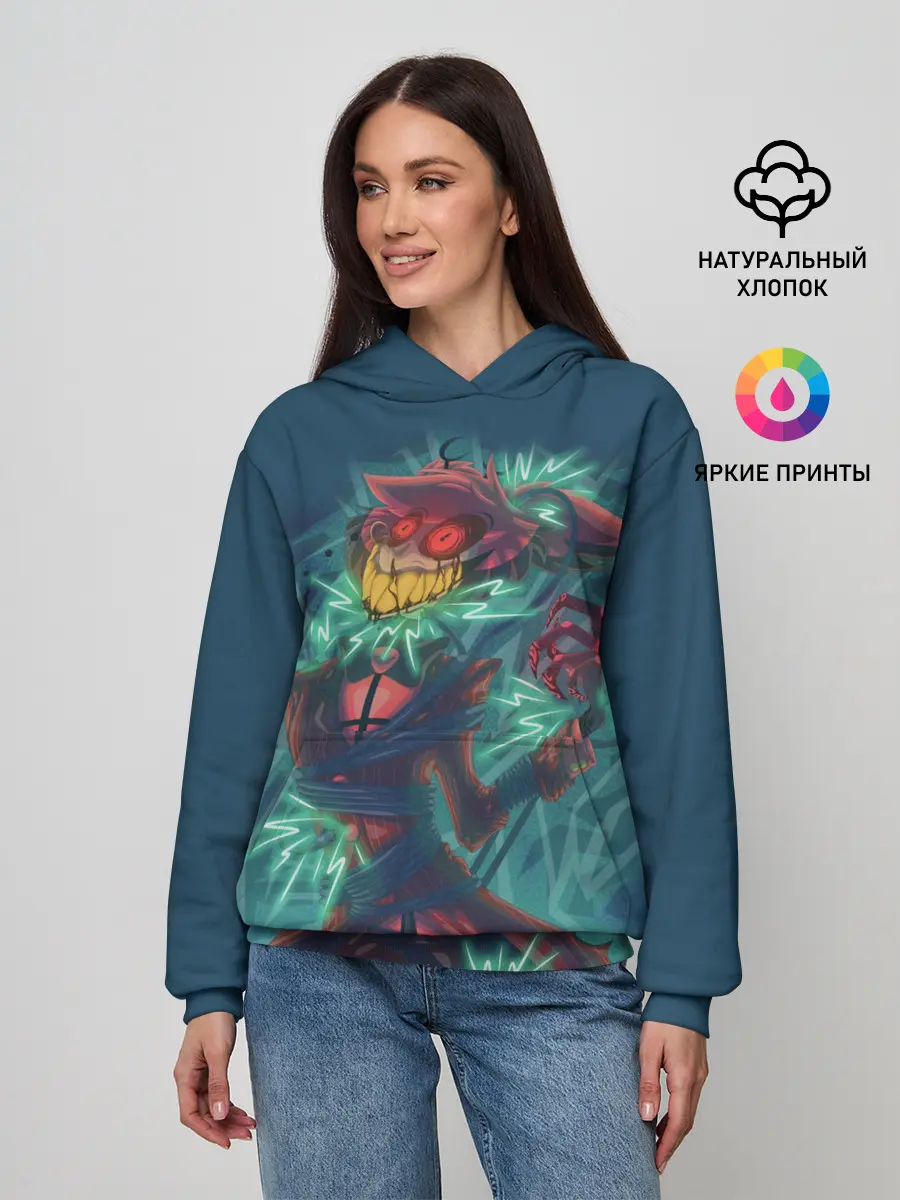 Женское худи / Отель Хазбин