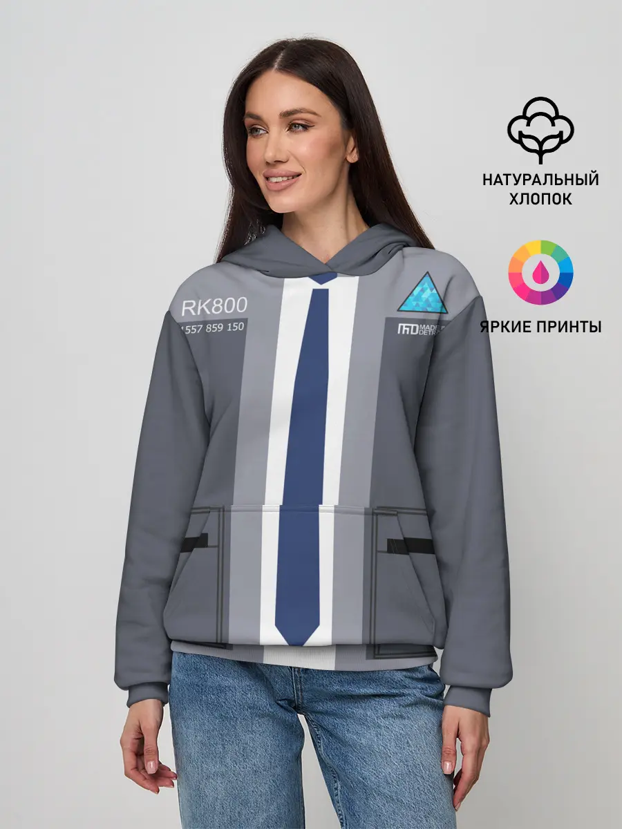 Женское худи / Detroit:become