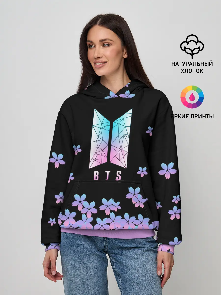 Женское худи / BTS.