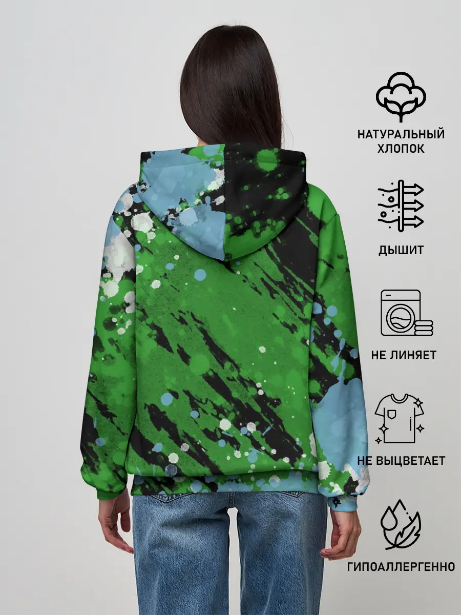 Женское худи / Minecraft / Майнкрафт