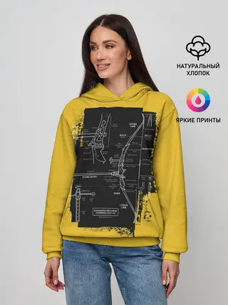 Женское худи / Recurve bow