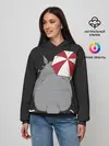 Женское худи / Тоторо и Umbrella Corp.
