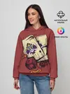 Женское худи / Карты One Piece