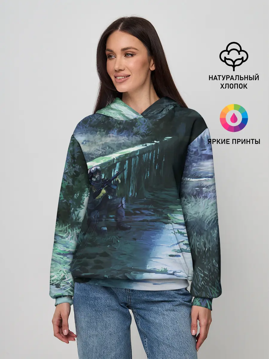 Женское худи / Сталкер 2021