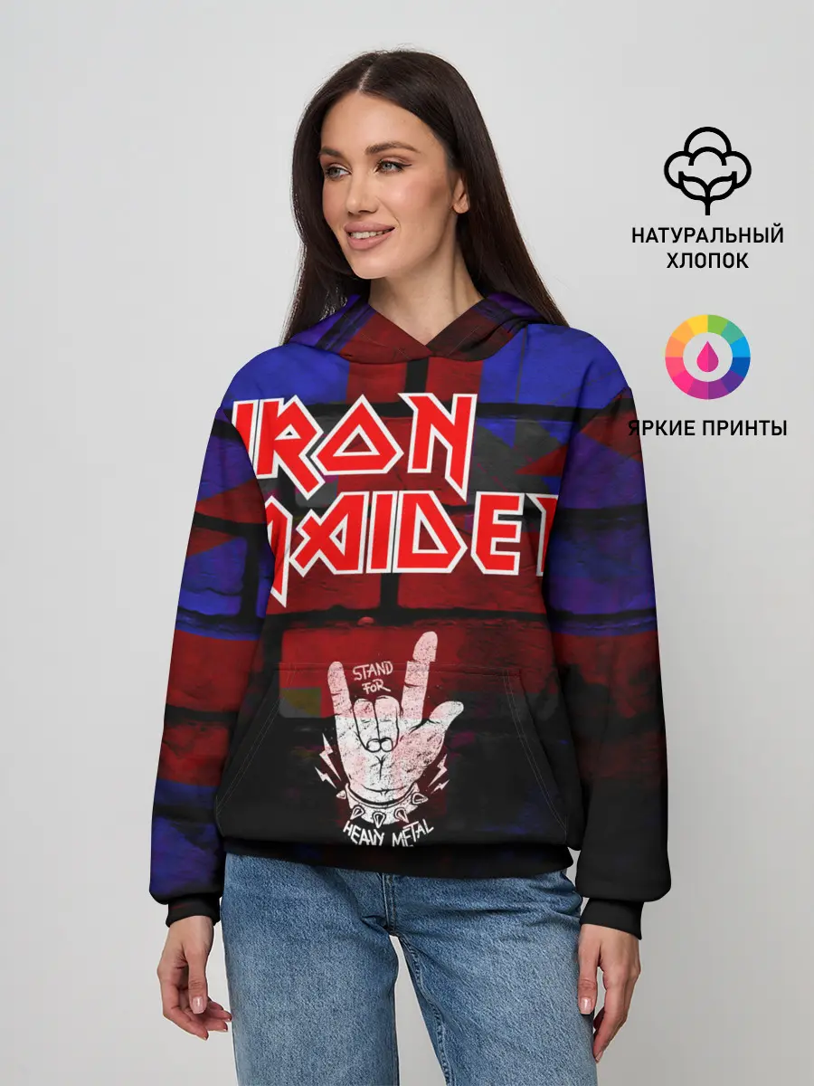 Женское худи / Iron Maiden