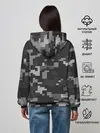 Женское худи / Пиксельный камуфляж
