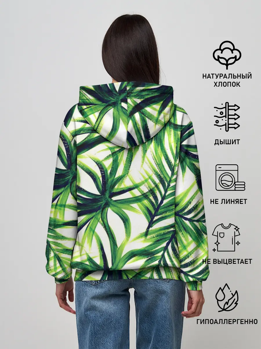 Женское худи / Тропики