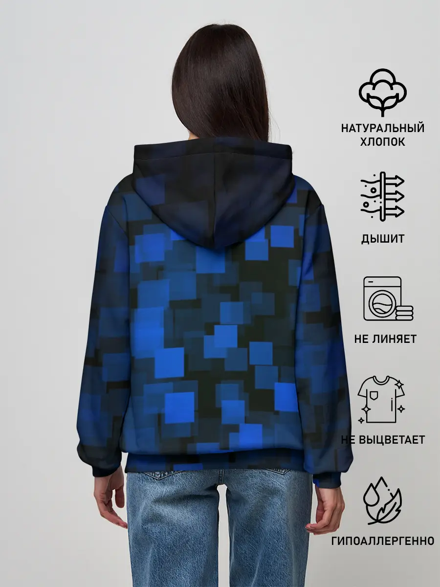 Женское худи / Minecraft / Майнкрафт