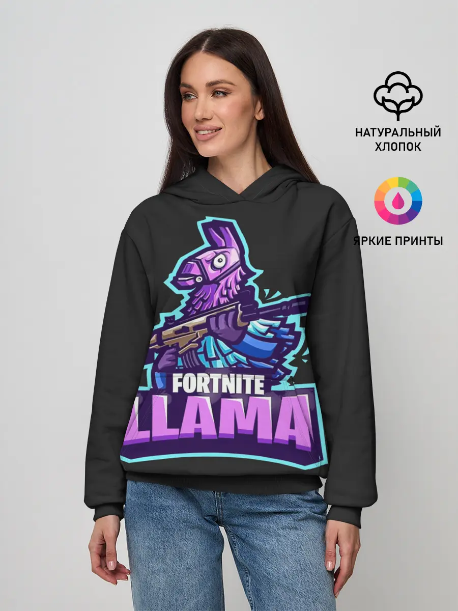 Женское худи / Fortnite LLAMA