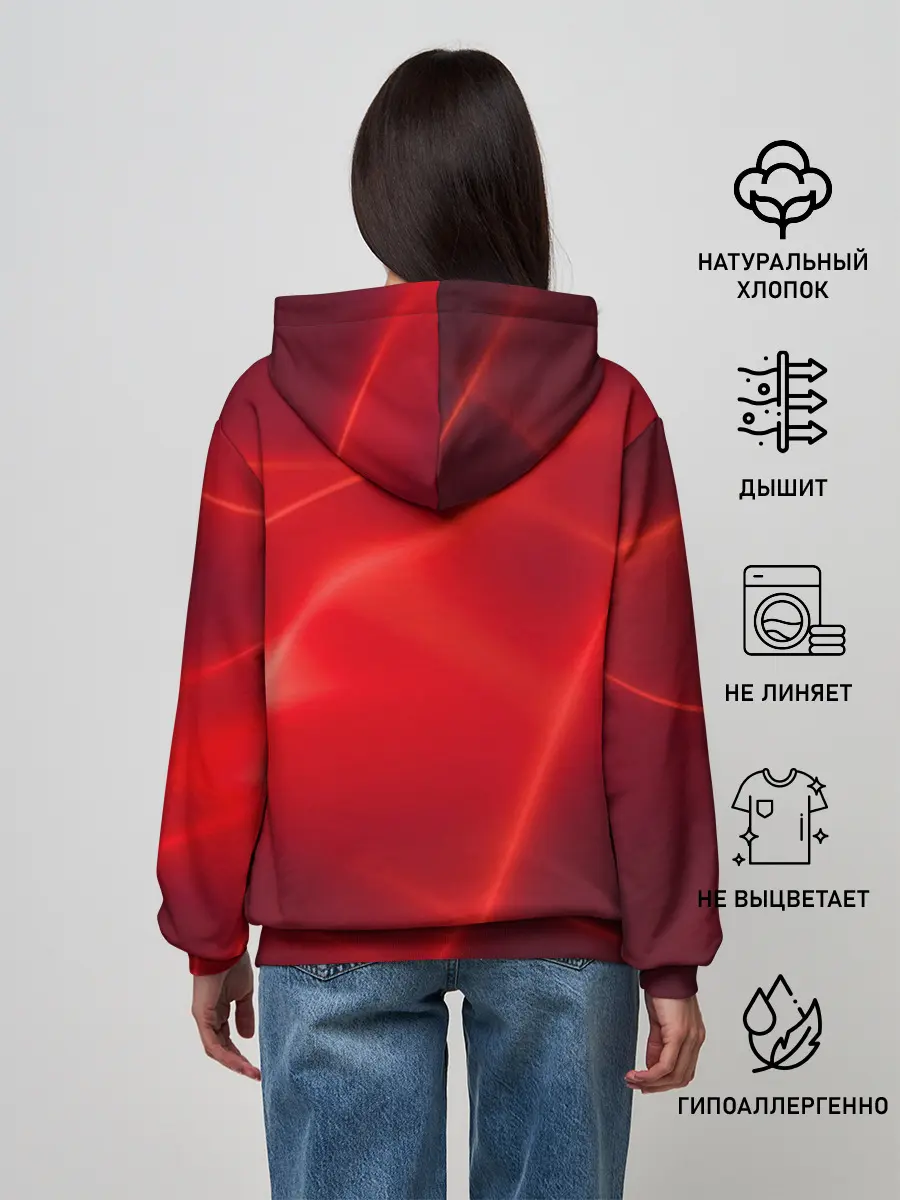 Женское худи / Плавные Линии