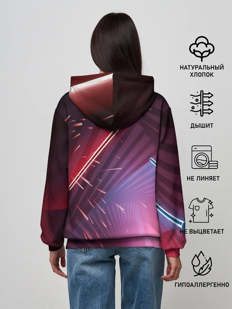 Женское худи / Beat Saber