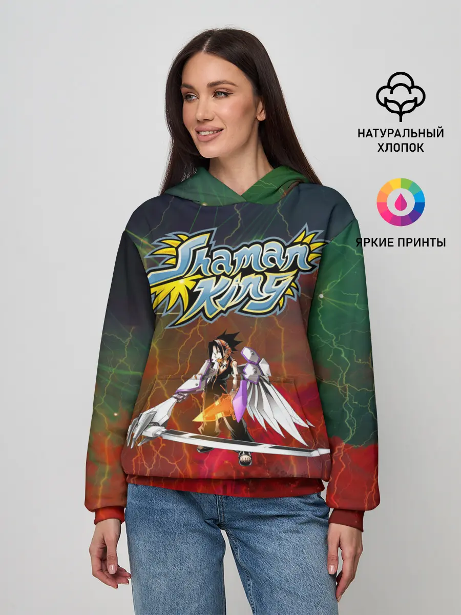 Женское худи / Shaman King