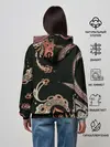 Женское худи / Расписной узор