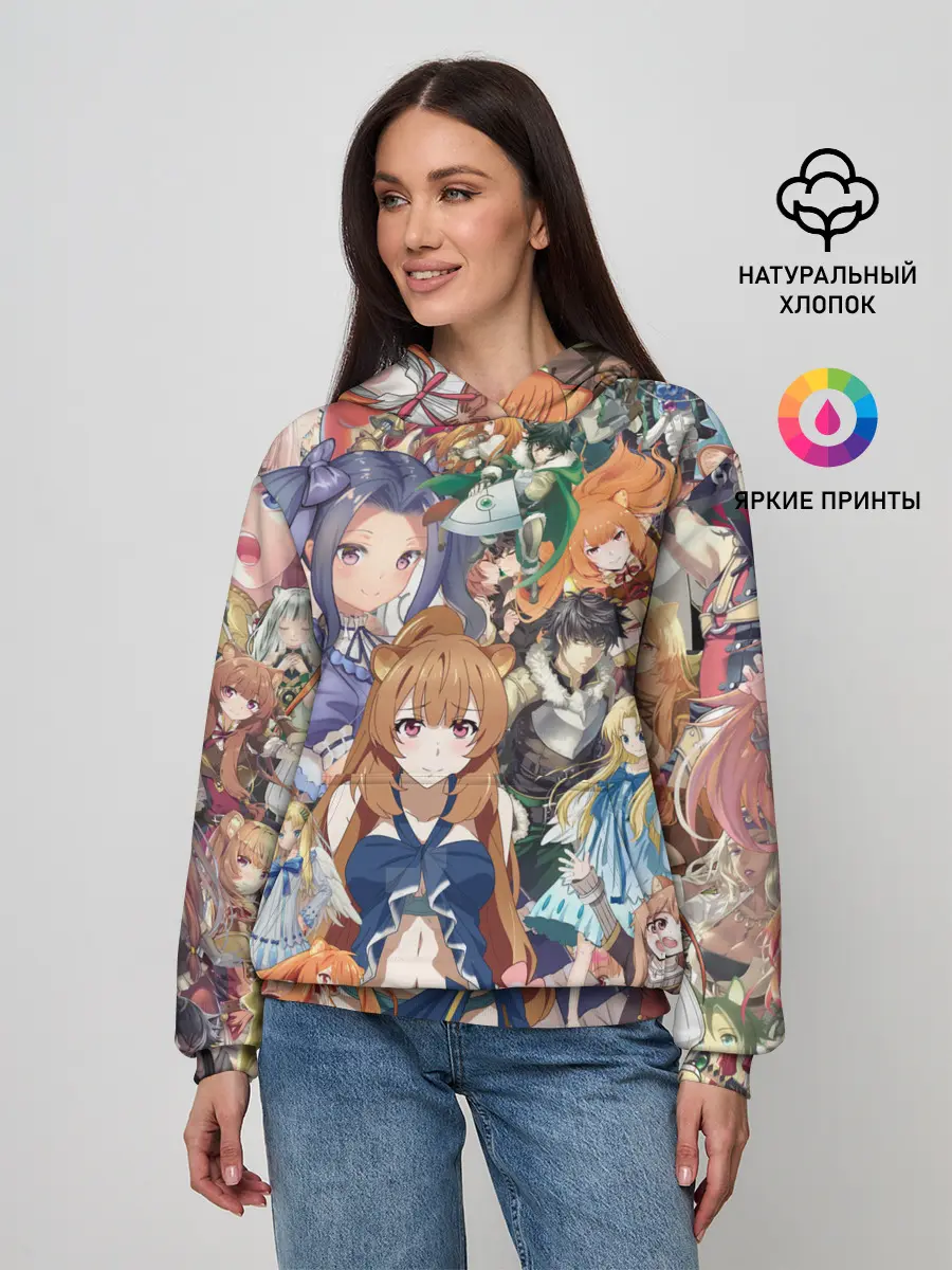 Женское худи / Восхождение Героя Щита