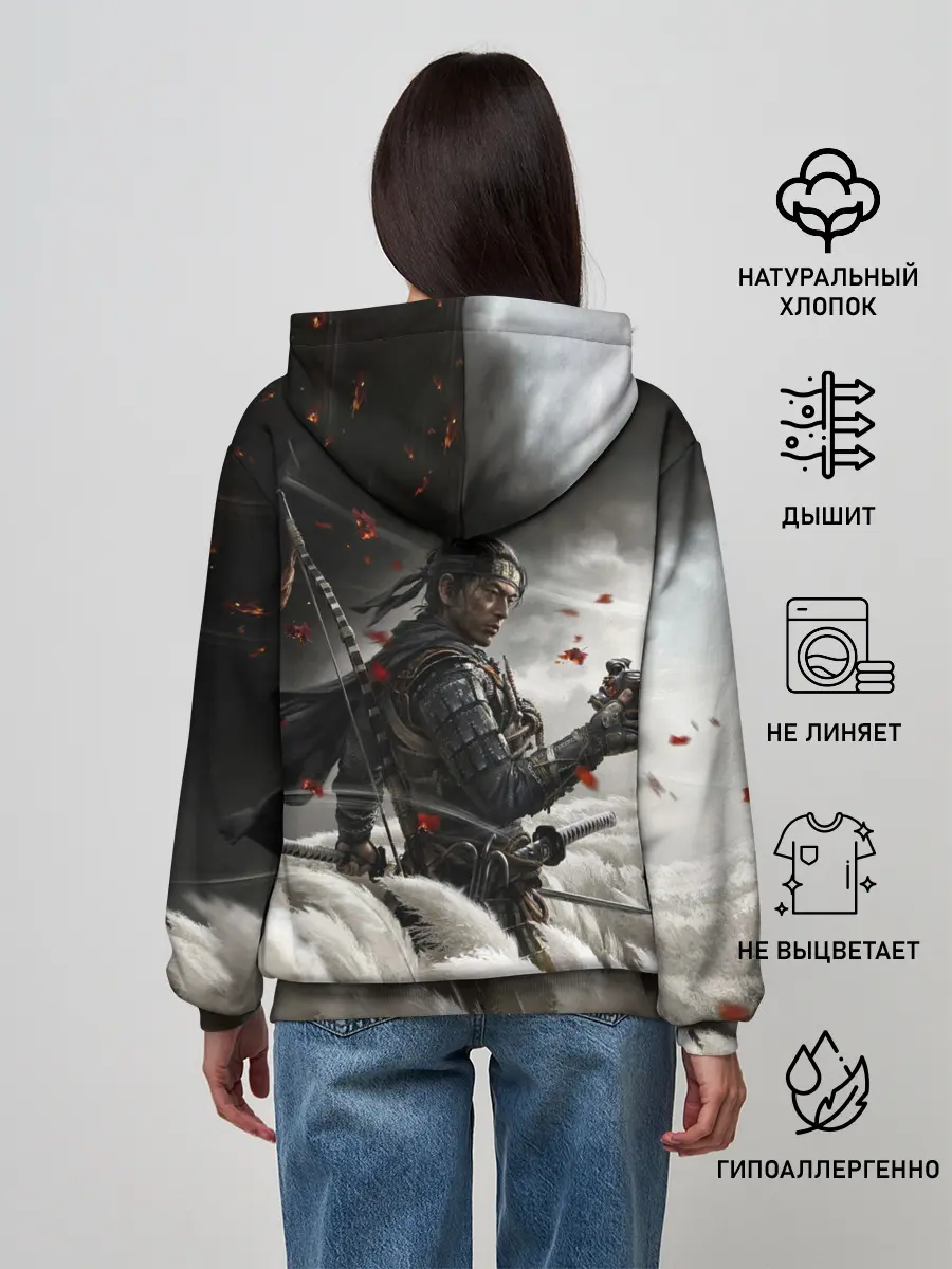 Женское худи / Ghost of Tsushima