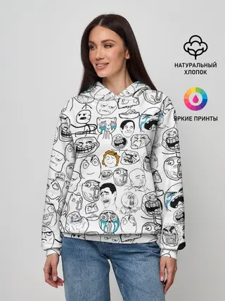 Женское худи / МЕМЫ