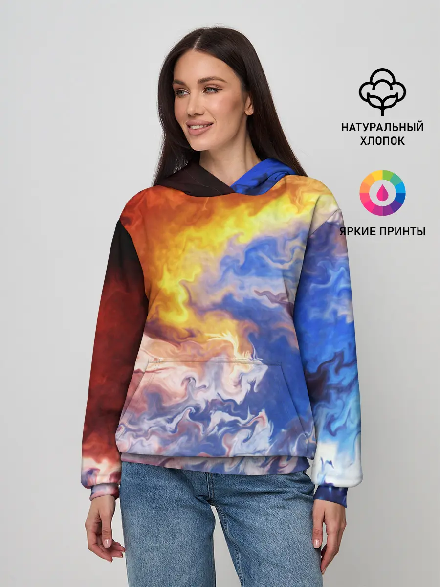 Женское худи / Краски