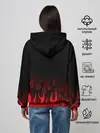 Женское худи / Монокума despair горит