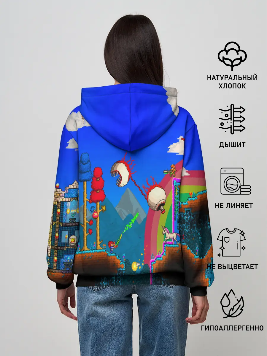 Женское худи / TERRARIA GAME