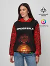 Женское худи / UNDERTALE CHARA