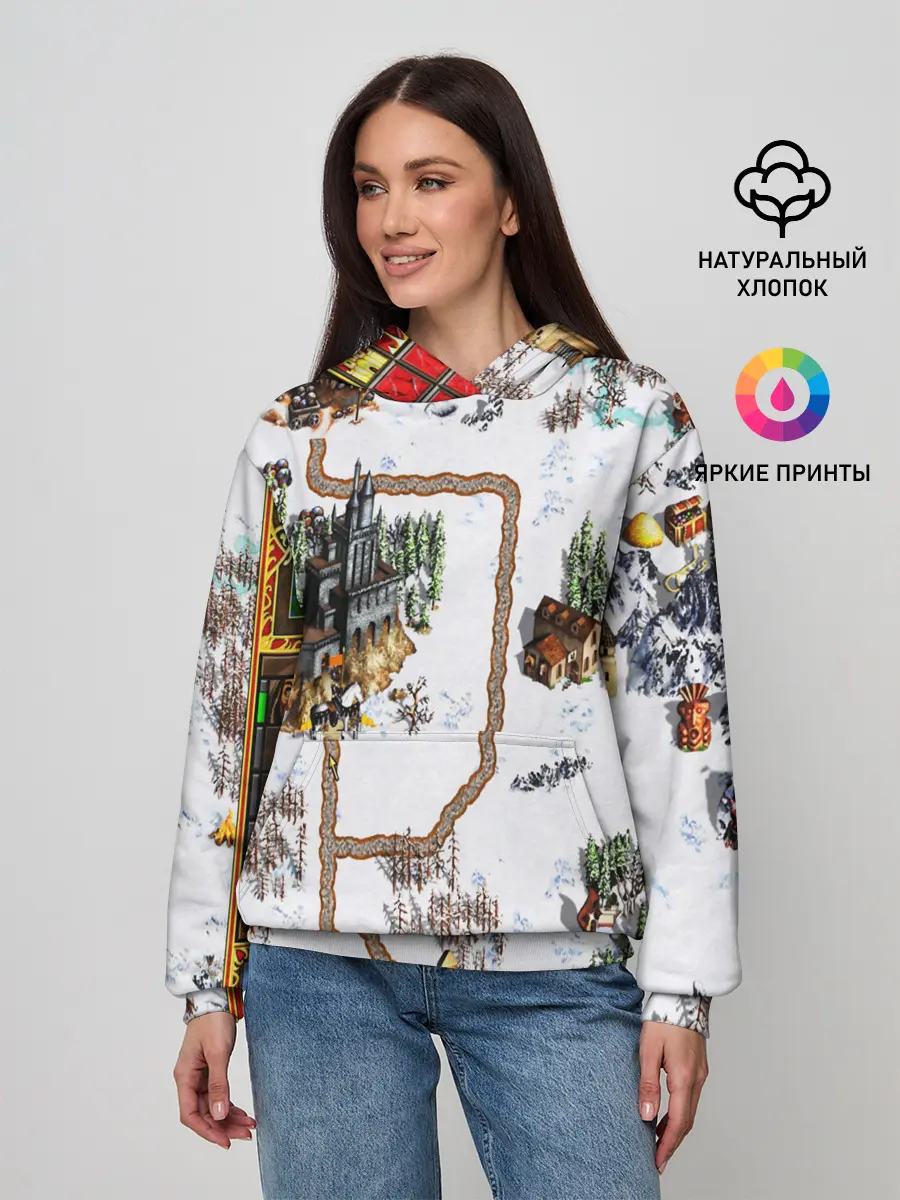 Женское худи / Heroes of Might and Magic