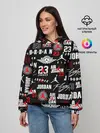 Женское худи / MICHAEL JORDAN LOGOBOMBING
