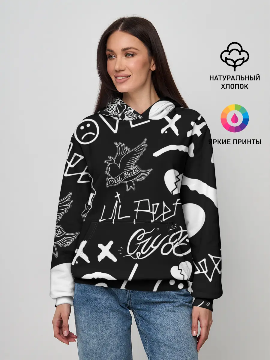 Женское худи / Lil Peep