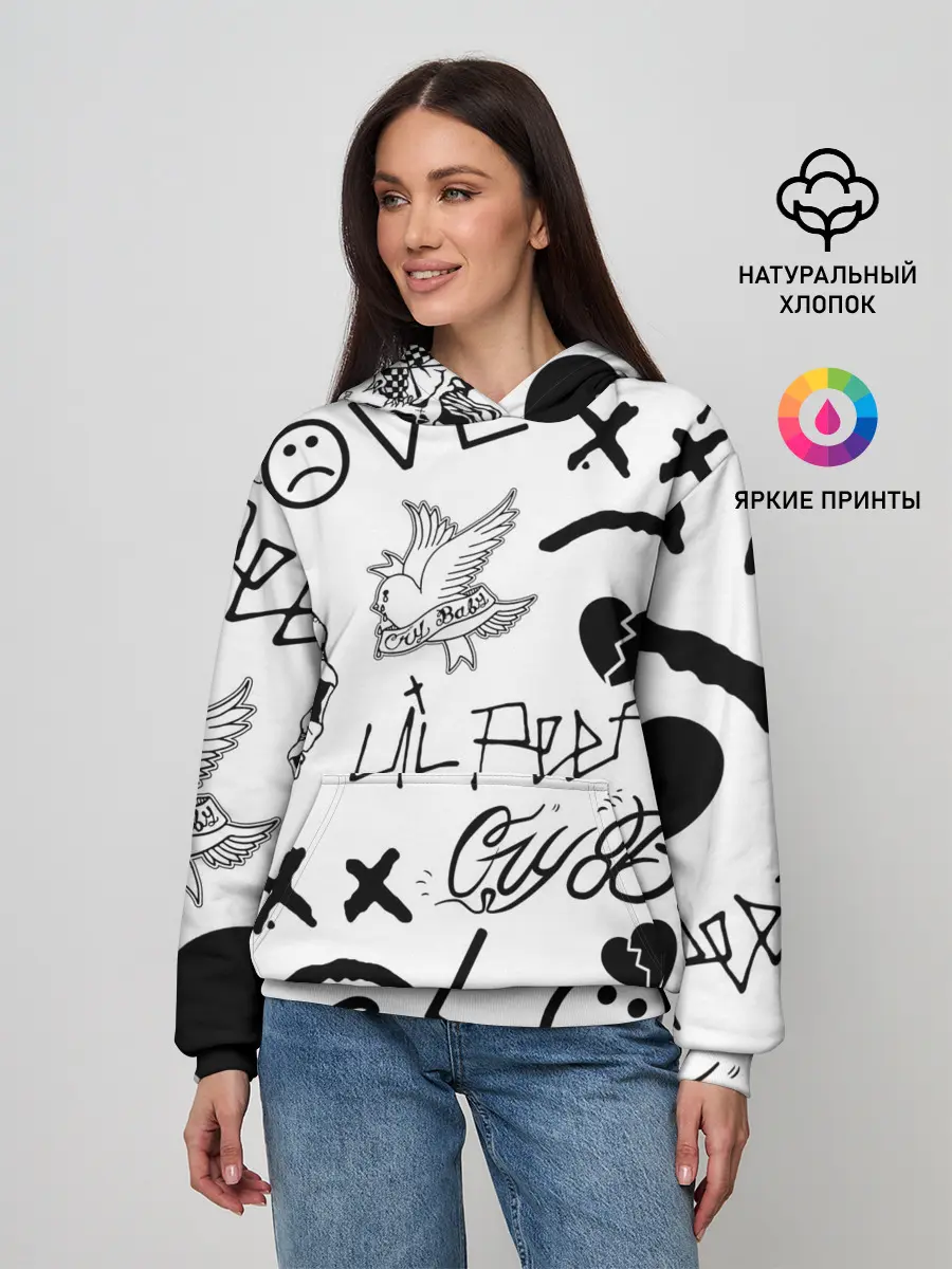 Женское худи / Lil Peep