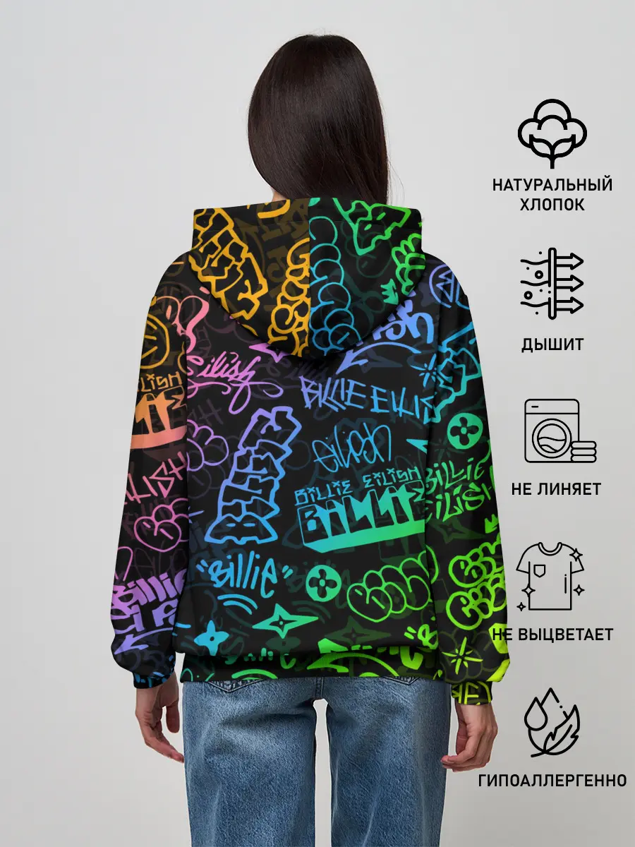 Женское худи / BILLIE EILISH | БИЛЛИ АЙЛИШ