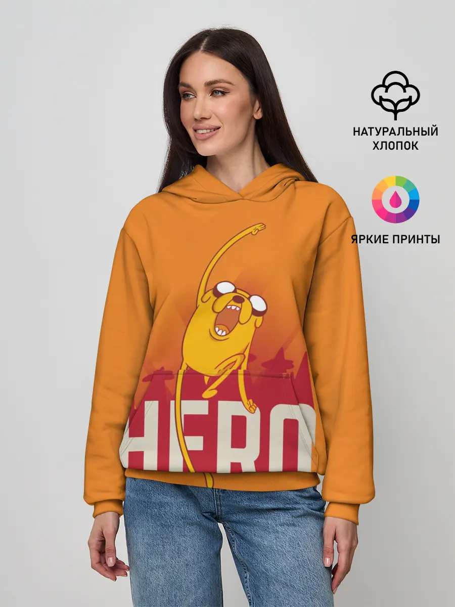 Женское худи / HERO.Джейк