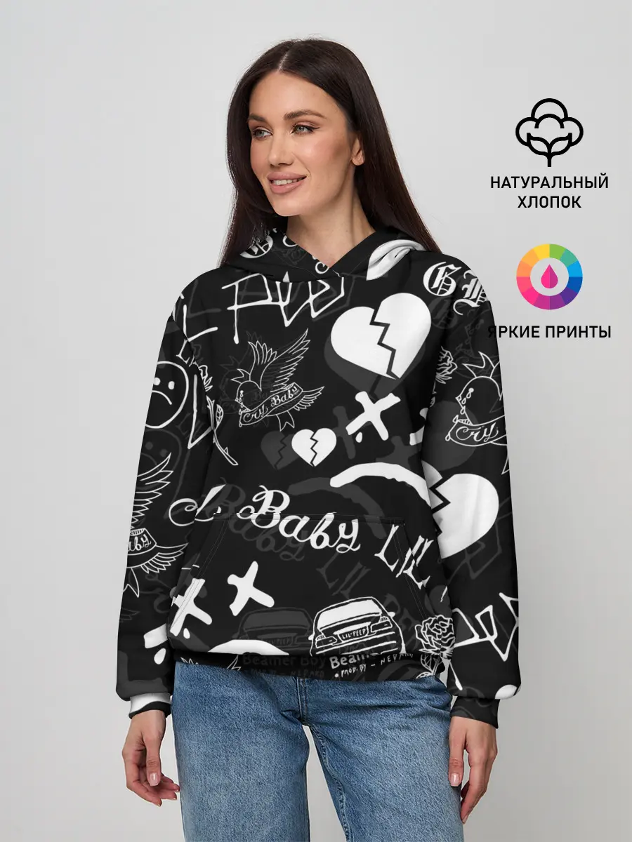 Женское худи / LIL PEEP