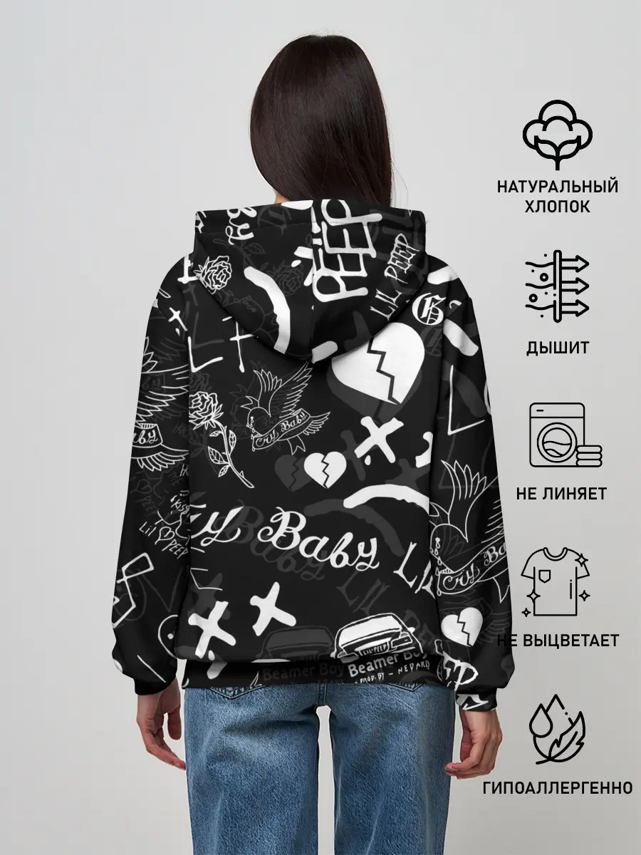 Женское худи / LIL PEEP