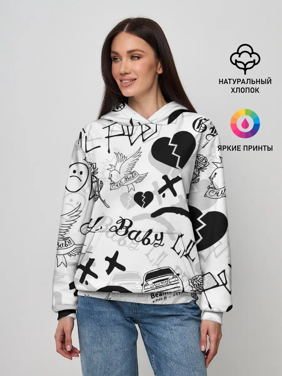 Женское худи / LIL PEEP